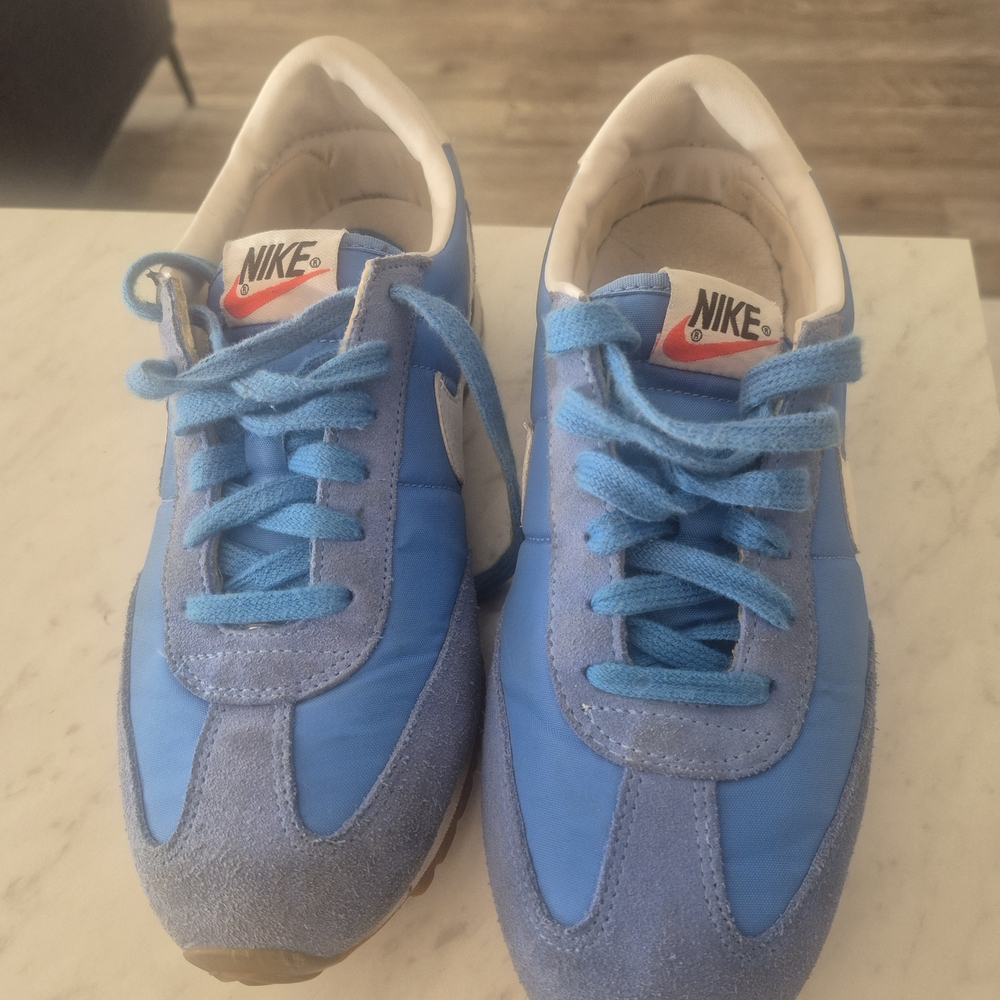 Nike Blue and White Women's Sneakers